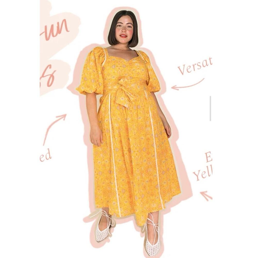 IVY CITY CO. Tuscan Sun Mommy & Me Dress 3XL